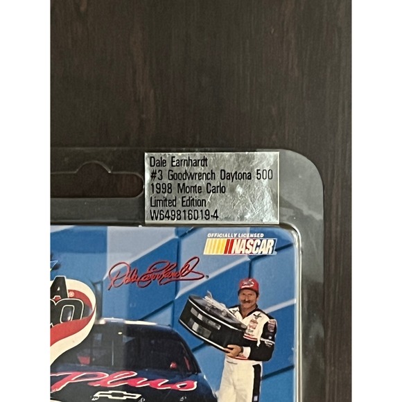 Dale Earnhardt 3 Goodwrench Daytona 500 1998 Monte Carlo Action Racing 1/64 - Picture 3 of 4